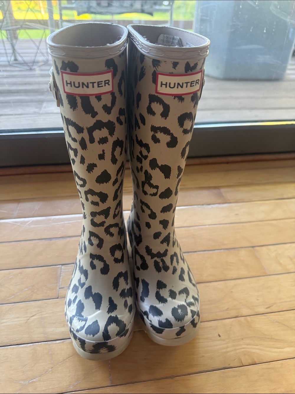 Hunter Girls Leopard-Print Rain Boots, Nordstrom Edition